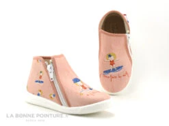 Bellamy NANA Surfeuse Orange - Chausson Fille Avec Zip