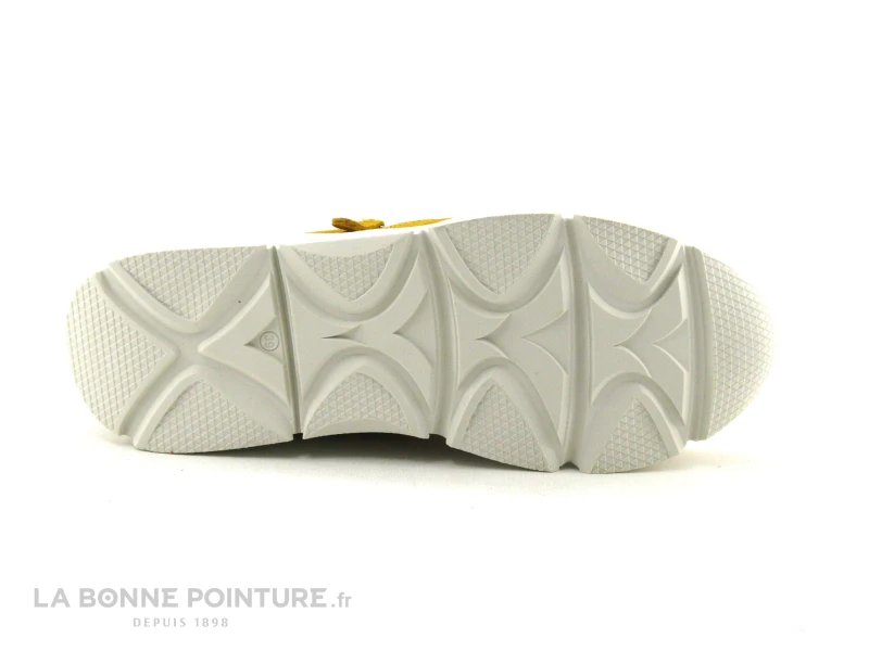 Morans SERVIA Jaune Moutarde - Argent - Sneakers Femme – Image 7