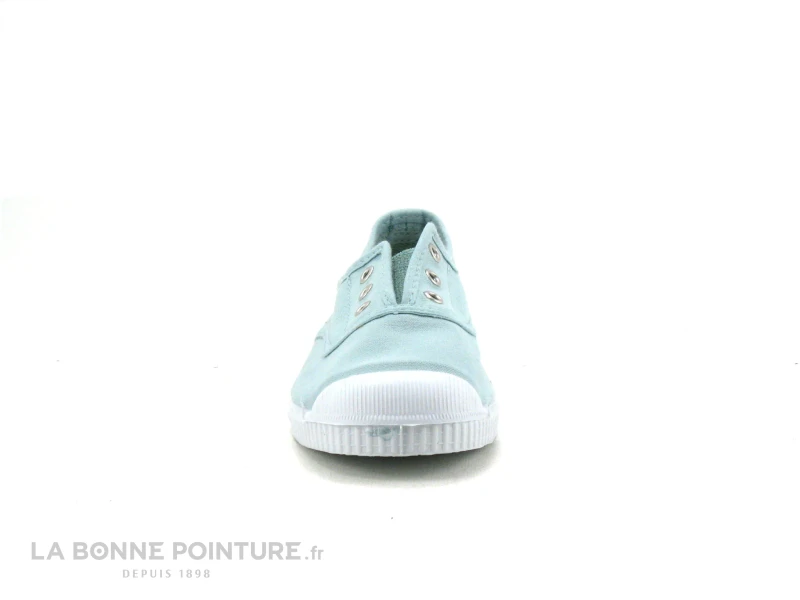 Cienta 70997 Opale - Basket Enfant En Toile Verte Sans Lacet – Image 2