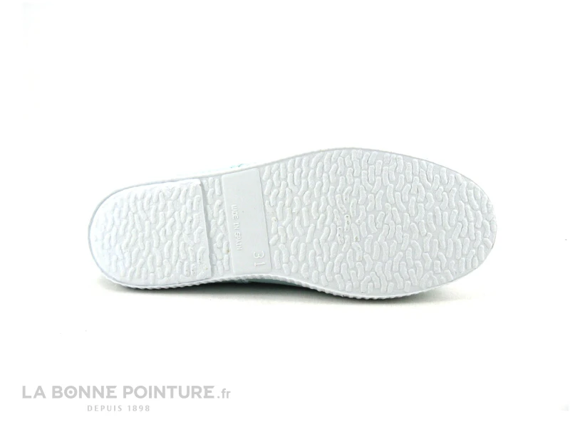 Cienta 70997 Opale - Basket Enfant En Toile Verte Sans Lacet – Image 7