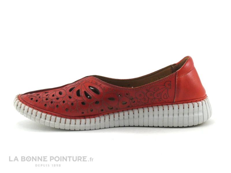 Karyoka RITA Blood - Ballerine Rouge Tige Perforee – Image 3