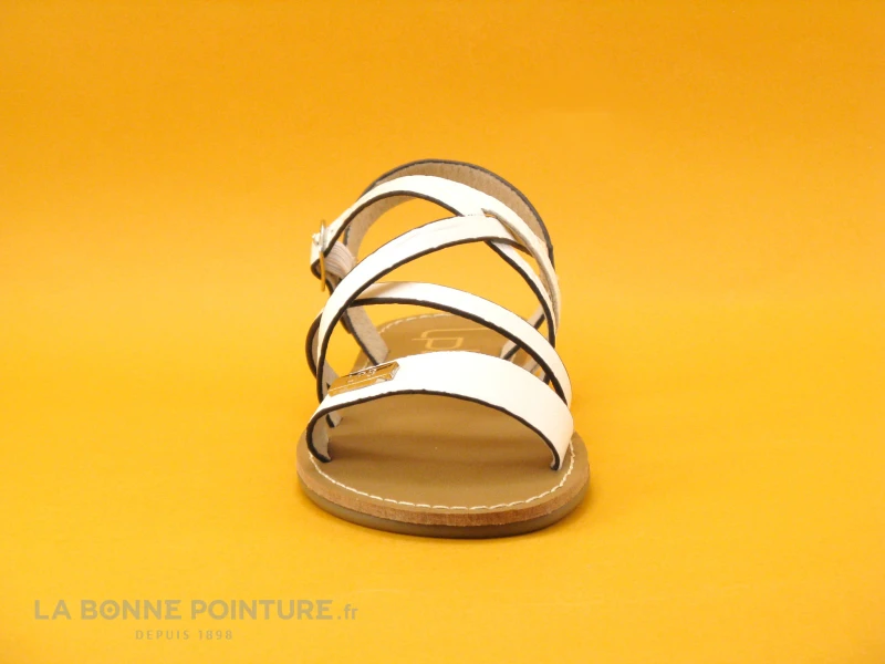 LPB BIANKA Blanc - Sandale Blanche Fille – Image 2