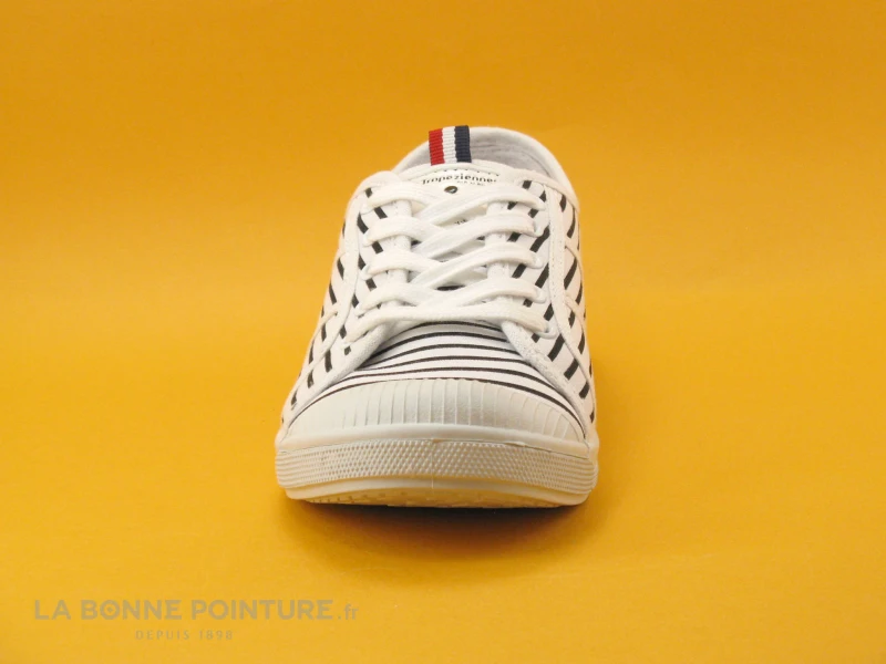 Tropeziennes CANDLE Blanc 23425 - Tennis Lacet Femme – Image 2