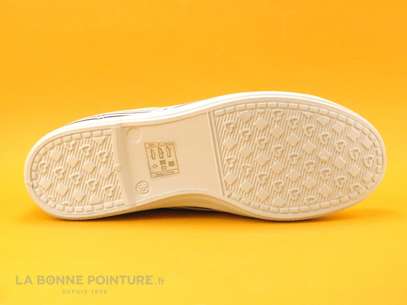 Tropeziennes CANDLE Blanc 23425 - Tennis Lacet Femme – Image 7