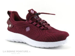 Streeter BRAIL Bordeaux - Basket Maille Femme