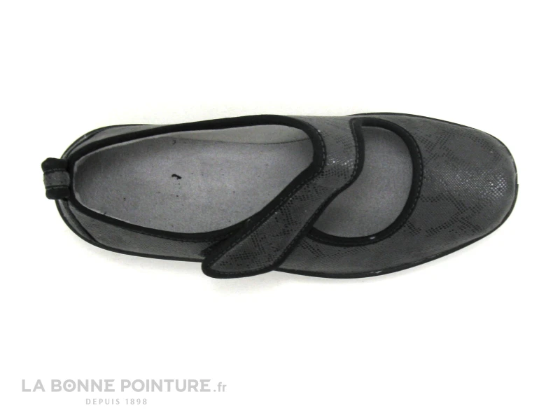 Podowell Fargeot TARZAN Gris - Chausson Ballerine Velcro – Image 6