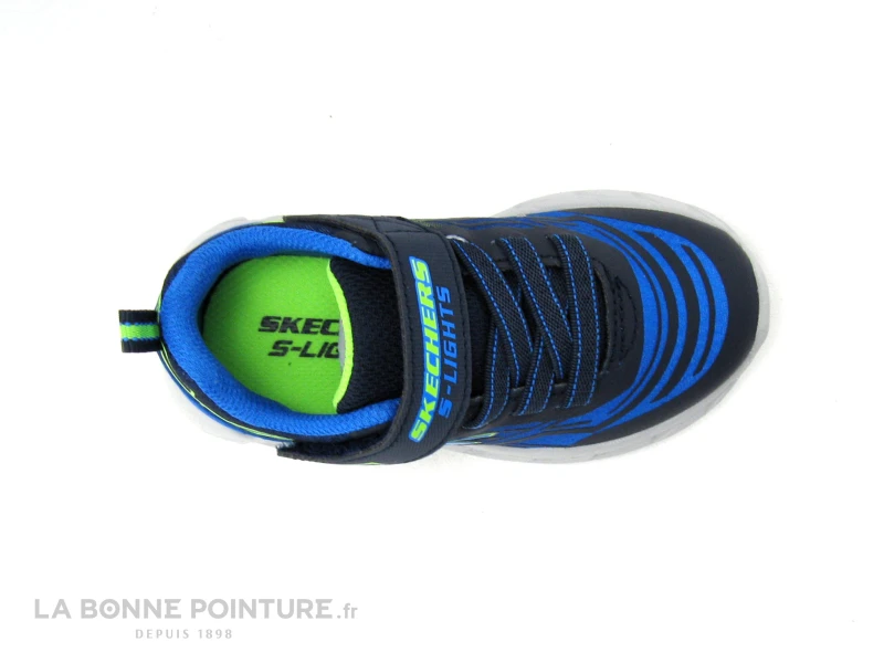 Skechers MAGNA LIGHTS BOZLER - 401500N - Bleu - Basket Leds BEBE – Image 6