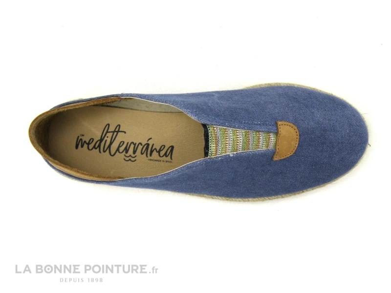 CM Mediterranea 37126001 - Denim 3481 - Chaussure Espadrille Bleue – Image 6