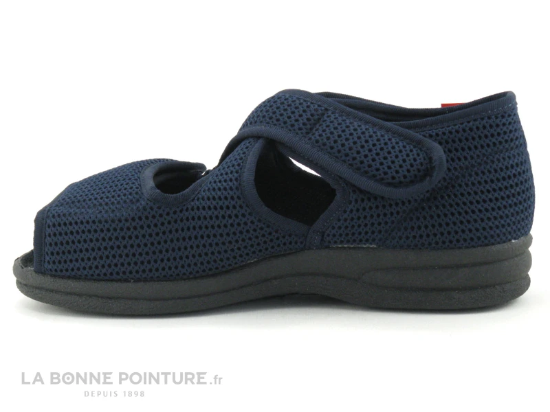 Fargeot CANNELLE Bleu Marine - Pantoufle Ouverte Pieds Sensibles – Image 3