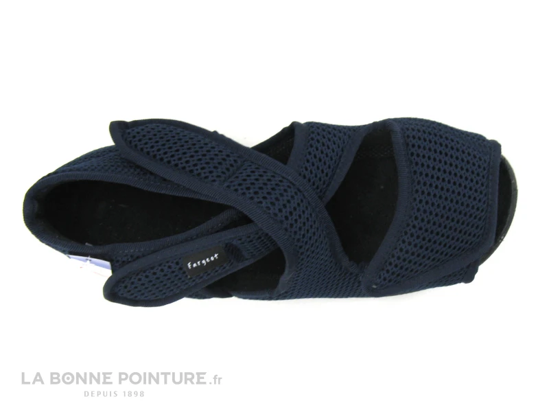 Fargeot CANNELLE Bleu Marine - Pantoufle Ouverte Pieds Sensibles – Image 4