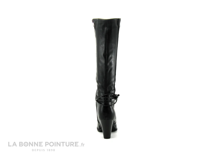 Dees Shoes CASTINA Noir - Botte Noire Talon Haut – Image 4