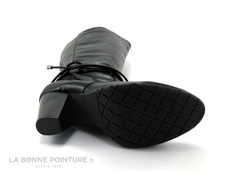 Dees Shoes CASTINA Noir - Botte Noire Talon Haut – Image 7