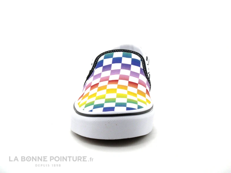 Vans ASHER Rainbow Check - Basket Damier Noir Multi – Image 2