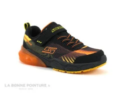 Skechers 403728L Thermoflux 2-0 Kodron - Noir Orange - Basket GARCON