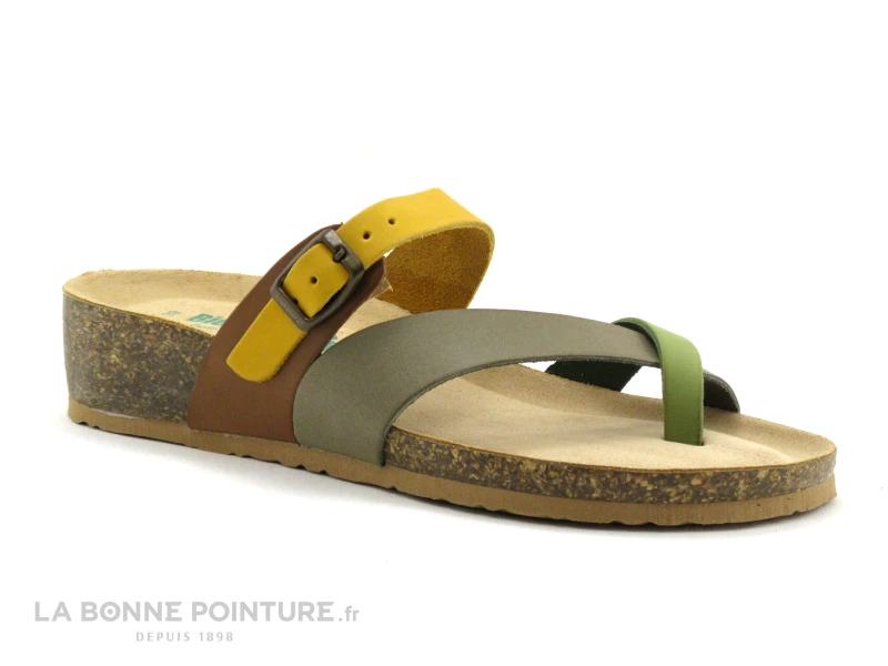 Bionatura 12A456 Kaki - Tong Compensee Femme – Image 4