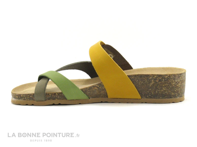 Bionatura 12A456 Kaki - Tong Compensee Femme – Image 3