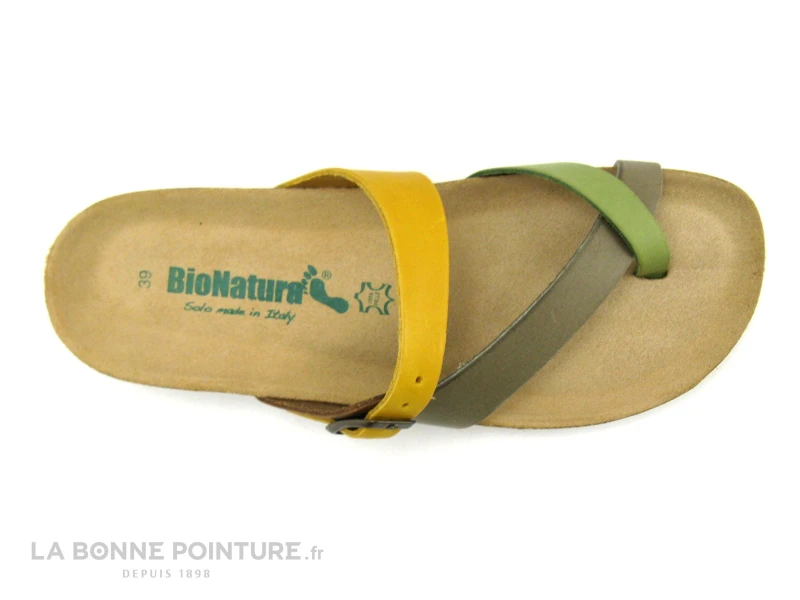 Bionatura 12A456 Kaki - Tong Compensee Femme – Image 5