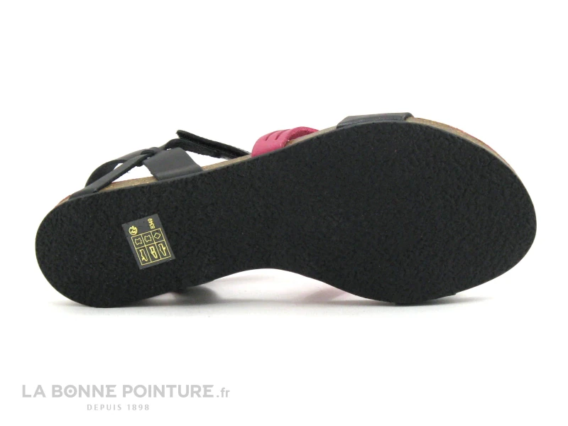 Kickers PICNIC V Noir Fuchsia - 609810-30 - Sandale – Image 7