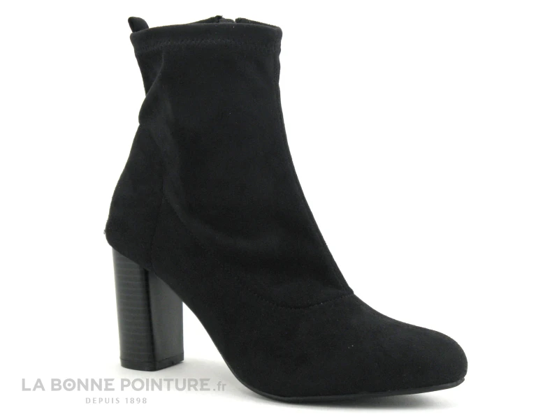 The Divine Factory LH1732-D23 - Bottine Stretch Talon Haut