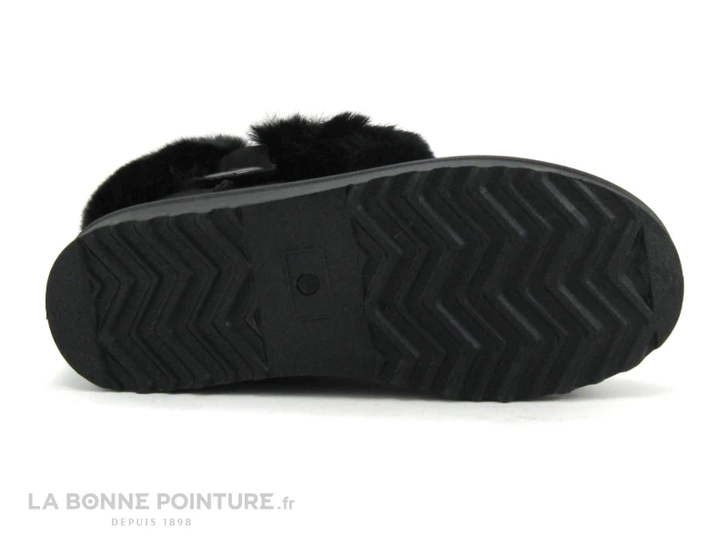 Banana Moon RIBOUTO Noir - Bottine Fourree - Col Fourrure – Image 7