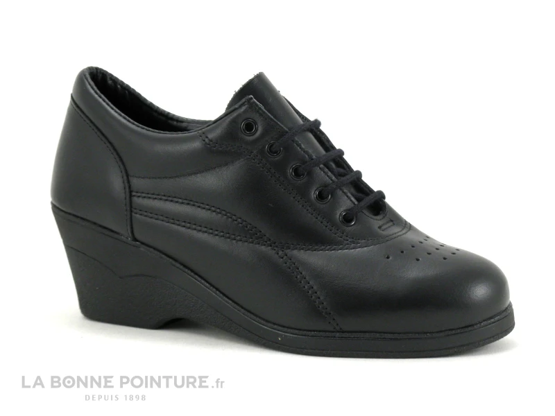 Bopy LUCIE Noir - Chaussure Compensee